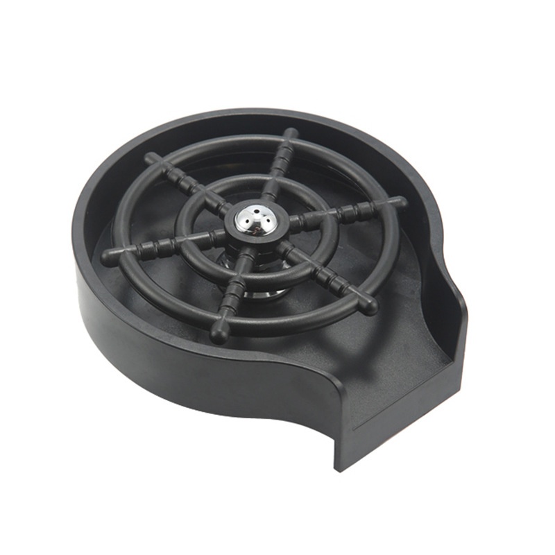 吧台KTV洗杯器家用 厨房洗菜盆水槽单槽洗杯器全自动洗杯子按压式