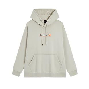 特步卫衣男子春秋官方l连帽休闲宽松美式运动上衣976429930161