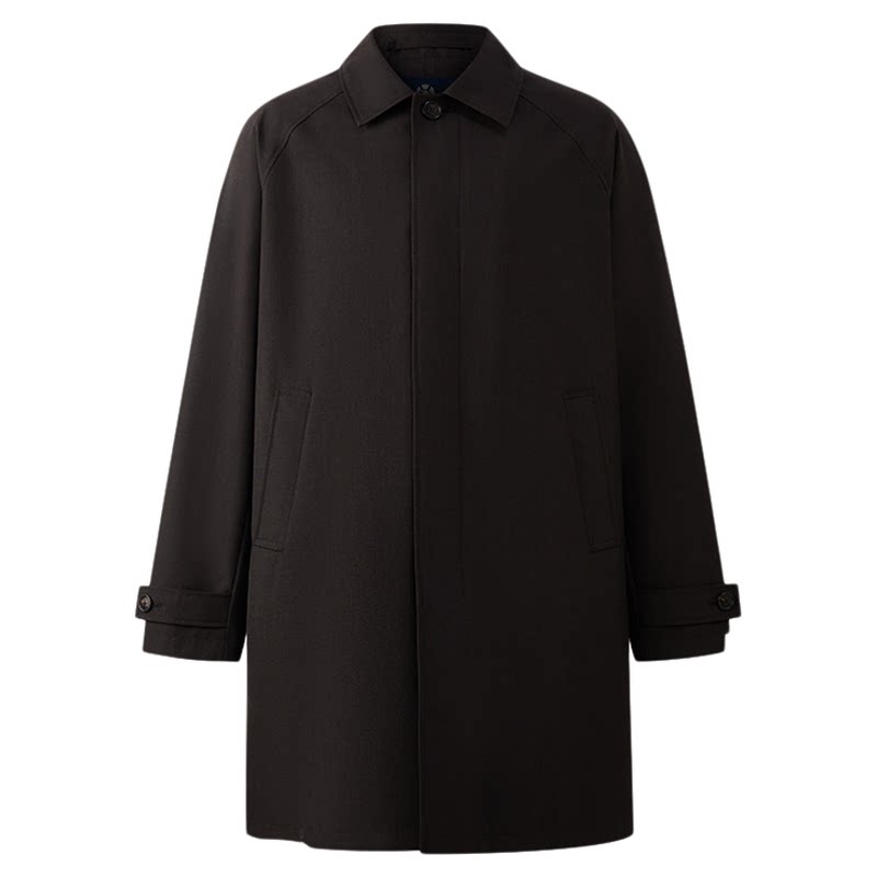 男装商务休闲潮流中长款风衣外套