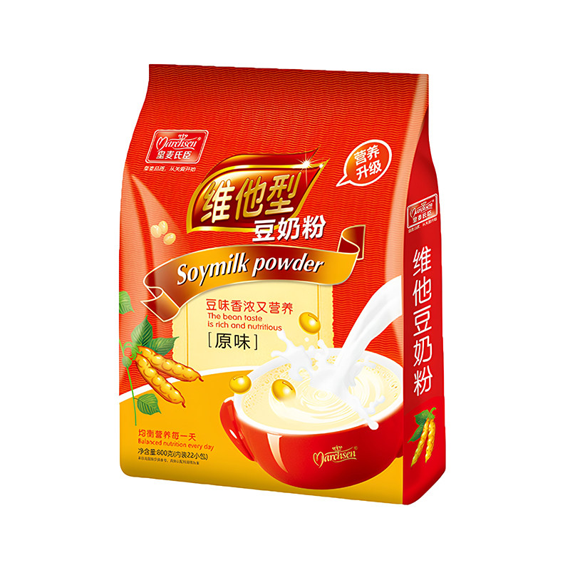 皇麦氏臣维他型速溶豆奶粉独立装