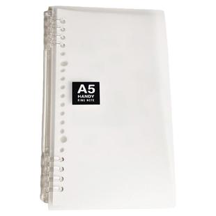 2025年新款日本KINGJIM锦宫手持轻薄活页本不硌手笔记本小记事本迷你便携随身工作办公会议本商务高颜值学生