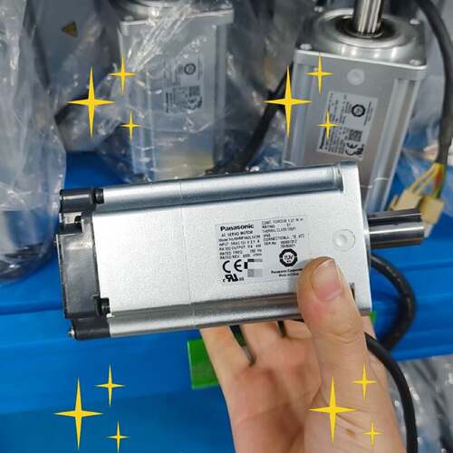 议 价A6伺服电机MHMF042L1V2M400W刹车正工业自动可 维修