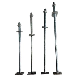 建筑穿墙螺丝螺杆电梯安装配件楼梯幕墙脚手架扣件镀锌加长螺栓