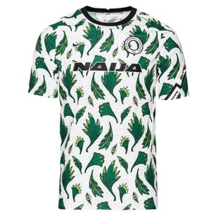 天朗足球 正品Nike/耐克2020尼日利亚热身训练短袖球衣CT4244-100