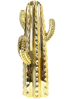 金色仙人掌造型轻奢风民宿摆件