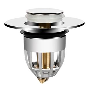 洗手盆脸池漏水塞子面盆弹跳芯下水器通用配件按压式防返臭小神器