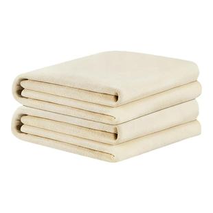 麂皮洗车毛巾抹布吸水不掉毛不留水印擦车布专用巾鸡皮鹿皮绒玻璃