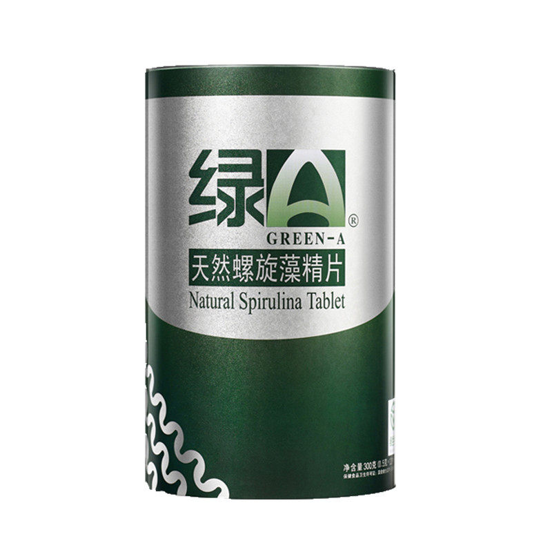 绿A天然螺旋藻精片3*600粒云南