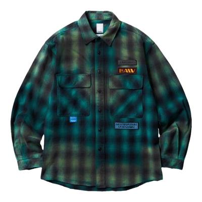 Liberaiders复古休闲格子衬衫