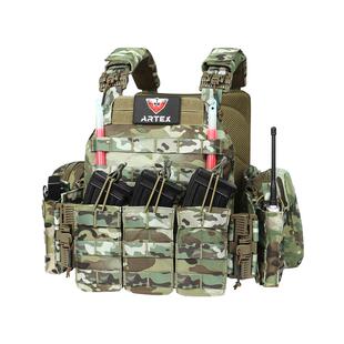 Artex新款多功能防水耐磨6094快拆战术背心防护马甲套装户外装备