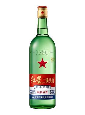 2018年产整箱李渡高梁酒绿标52度500mLx12瓶装陈年老酒清香型纯粮