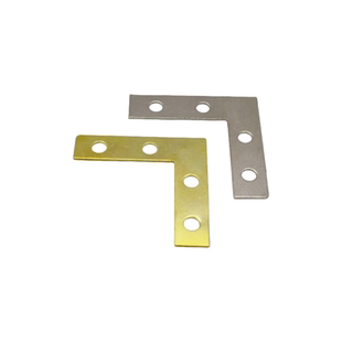 相框固定配件四孔L型角码三角铁画框边角加固连接90度直角固定器