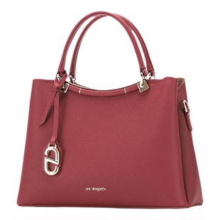 红蜻蜓38妇女节礼物妈妈包包女新娘婚包真皮婚宴斜挎手提包大容量