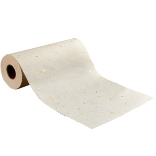 六品堂长卷百米宣纸毛笔字书法创作作品纸洒金空白加厚国画专用仿古云龙宣纸笔练字纸书法练习半生半熟作品纸