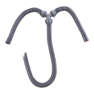 Y型下水道三通管排水管双洗衣机拖把水槽菜盆软管加长防臭螺纹头