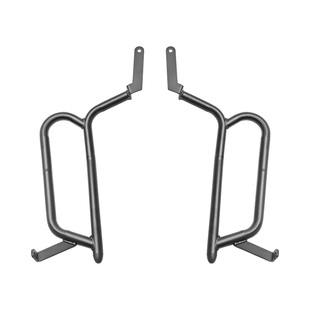 适用五羊本田NWM125保险杠全包围前后护杠碳钢防护杠踏板车护杠