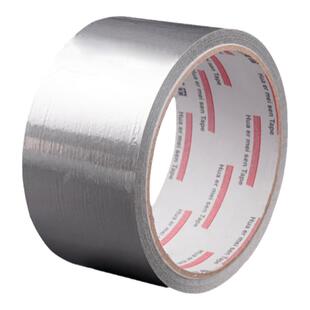 无衬纸铝箔胶带太阳能热水器保温棉水管专用铝箔胶带风管保温胶带