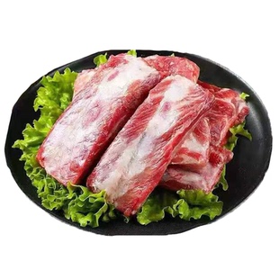 顺丰 8斤猪肋排猪排骨新鲜猪肋排带脊骨土猪肉散养排骨条整箱2斤