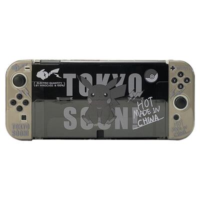 奇乐任天堂switch保护套潮牌switcholed保护壳NS2硬壳手柄皮卡丘