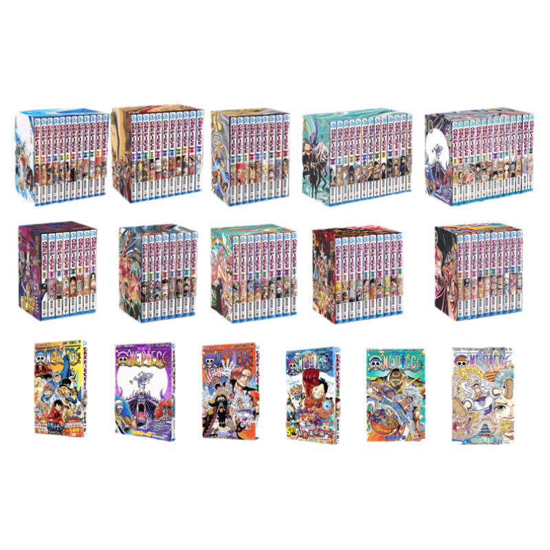 日文原版 ONE PIECE 1-109全集 海贼王和之国套装 盒装第四部 EP10 BOX・ワノ国 尾田荣一郎 集英社コミック 航海王108 107