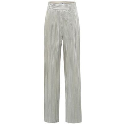 吕燕设计师简约细褶阔腿裤