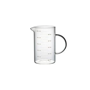 米立风物耐高温玻璃带刻度杯烘焙量杯厨房牛奶打蛋杯微波炉可加热