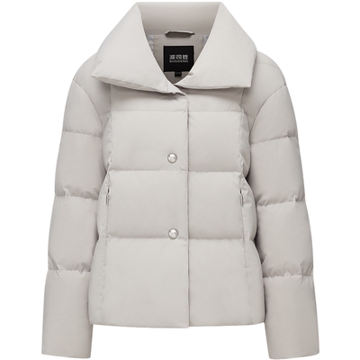 鹅绒波司登冬季女短款羽绒服