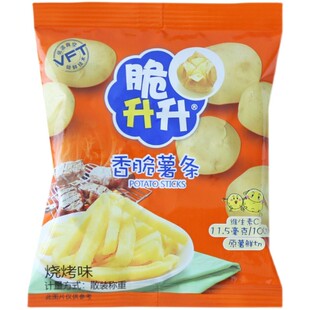 脆升升薯条脆生生小薯条香脆蜂蜜黄油薯片休闲膨化小吃网红零食品