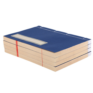 萱雅斋小楷宣纸本十行笔记本子线装书抄经本空白仿古十行毛笔硬笔书法手账本练字手抄本复古书籍册页抄书