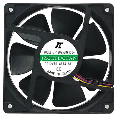 JZCET1202512V0.4A4PIN散热风扇