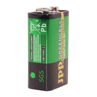 JPP碳性9V万用表额温枪方块电池