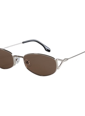 kaka可配近视复古茶色墨镜超轻