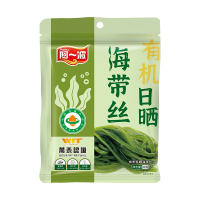 阿一波有机日晒海带丝80克无沙