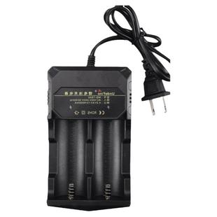 26650锂电池多双槽充电器21700 /18650强光手电筒3.7v快充通用2a4