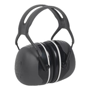 3M隔音耳罩X5A降噪耳机睡眠头戴式专业防噪音工业静音学习睡眠用