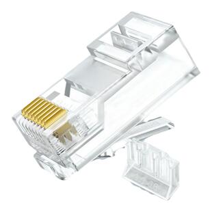 罗格朗六类网线水晶头超五类网络电脑千兆百兆8芯网线对接器