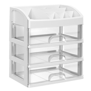 抽屉式桌面收纳盒办公室书桌多层储物柜文件文具宿舍桌上置物架子