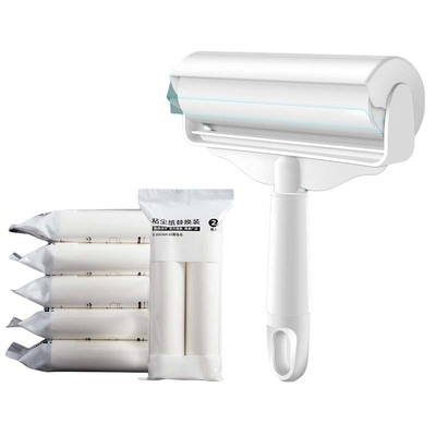 粘毛器滚筒大号可撕式卷纸毡滚去除毛粘尘滚刷家用衣物黏沾毛神器