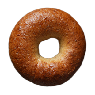 清晨里 美式全麦酵液贝果圈韧健康早餐饱腹营养轻食面包手作欧包