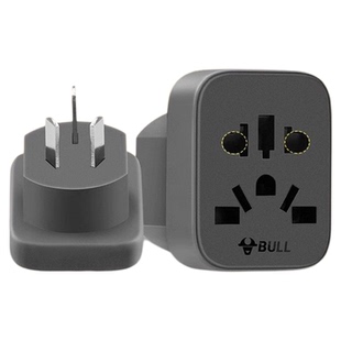 公牛欧标德标转国标圆插头转换器韩国德国法国电器国内使用