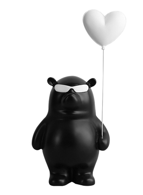 态度摆件树脂可爱儿童房