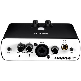 ICON艾肯Mobile R五代外置USB声卡笔记本电脑直播唱歌K歌录音套装