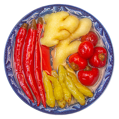 蜀逍肴四川泡椒泡菜组合装