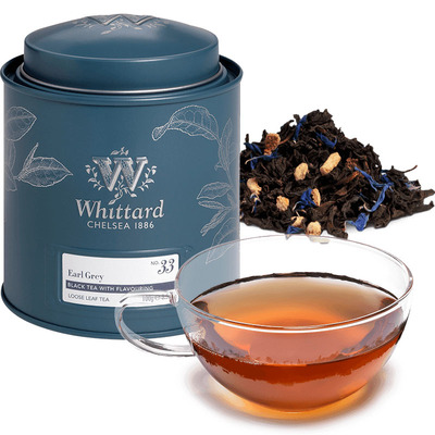 Whittard英式伯爵红茶100g罐装