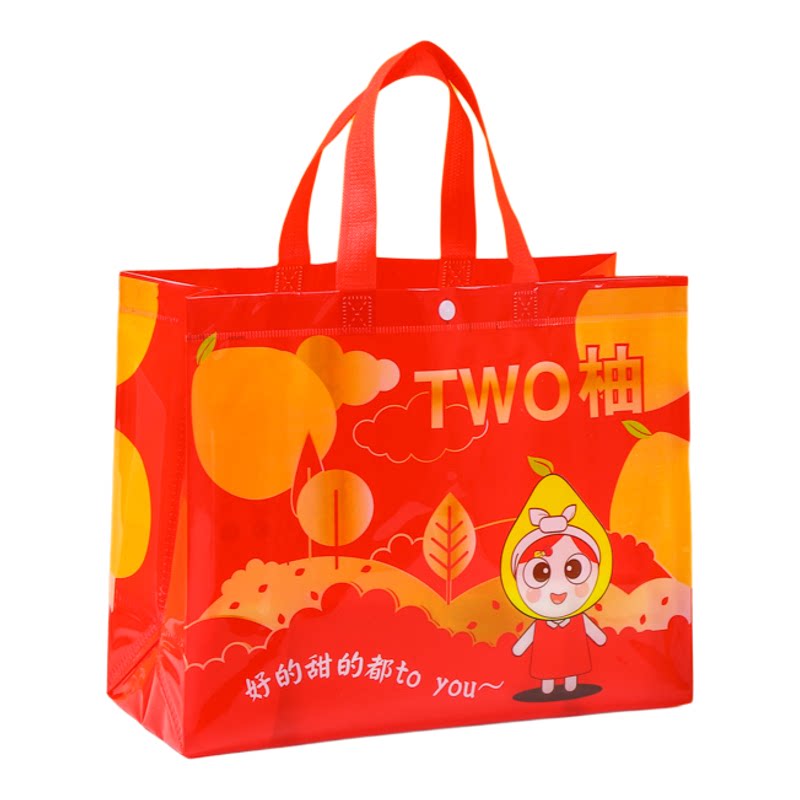 2个装柚子袋手提袋TWO柚袋子