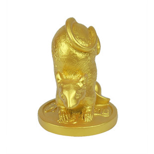 十二生肖 摆件仿铜 鼠牛虎兔龙蛇马羊猴鸡狗猪家居客厅工艺品摆件