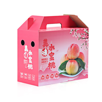 5-10斤装纸箱加印水蜜桃礼盒
