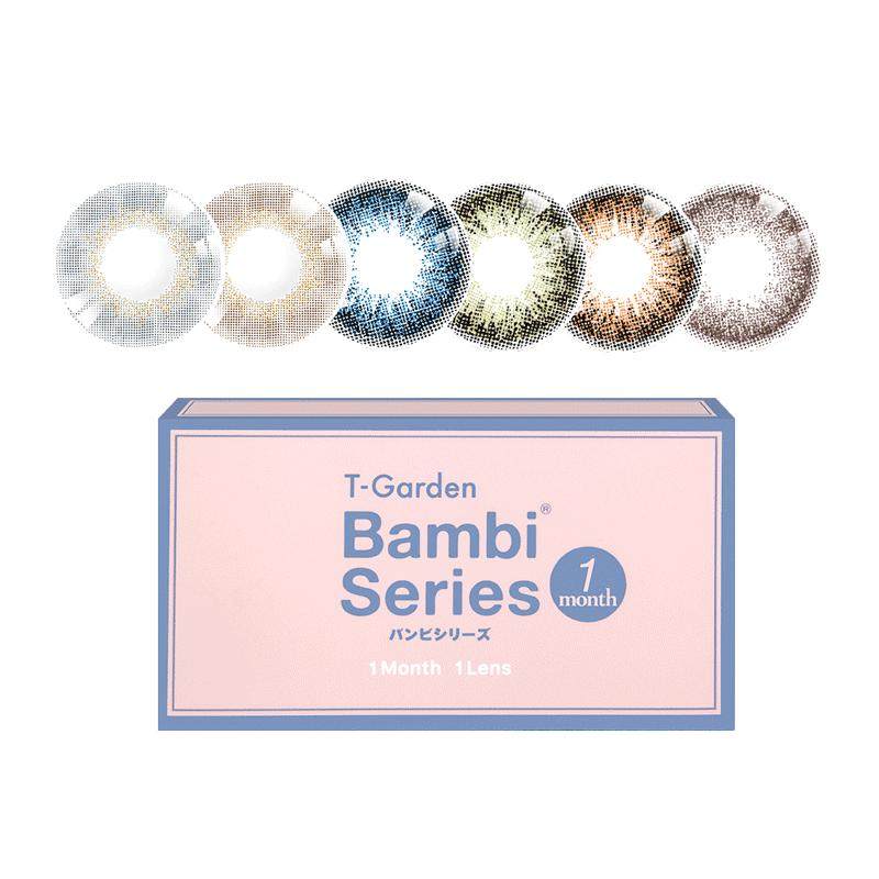 【官方正品】T-Garden Bambi美瞳月抛隐形眼镜1片装(1副拍2件)