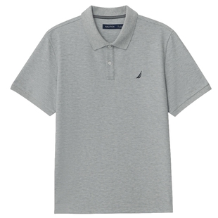 【抗菌】NAUTICA/诺帝卡男装26夏季新品简约百搭翻领短袖POLOT恤