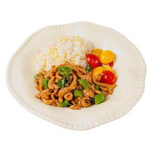菜报告藤椒肉丝预制菜料理包商用速食半成品快餐外卖盖饭加热即食